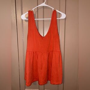 Forever 21 + Orange Tank Top 1X